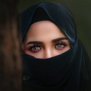 hijab, headscarf, portrait